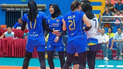 Hasil SEA V League 2023 Timnas Voli Putri Indonesia Takluk 0 3 Dari