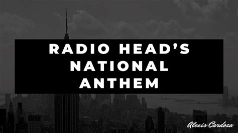 The National Anthem RadioHead Heartbreak Short YouTube