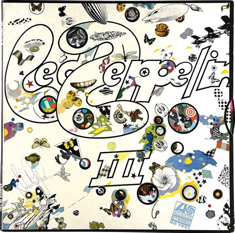 Lot Detail - Led Zeppelin Fully Group Signed “Led Zeppelin III” Record ...