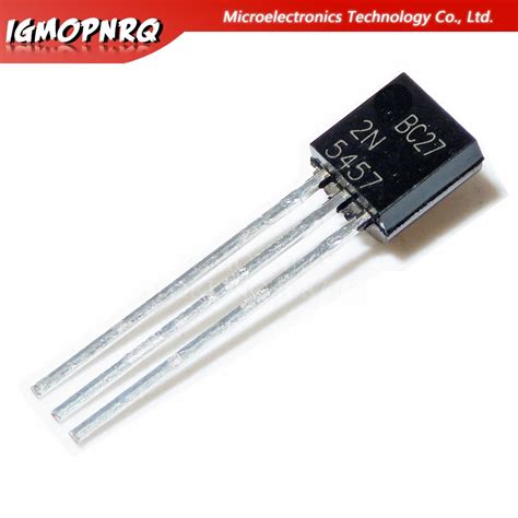 10pcs 2n5457 5457 To 92 Jfet N Channel Transistor General Purpose