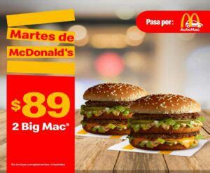 Cupones Martes De Mcdonalds De Marzo