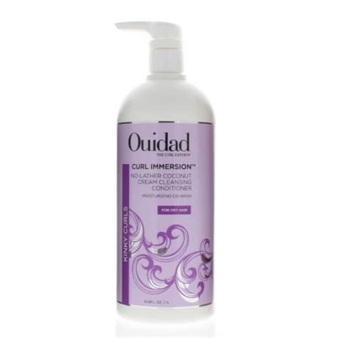 Ouidad Curl Immersion No Lather Coconut Cream Cleansing Conditioner