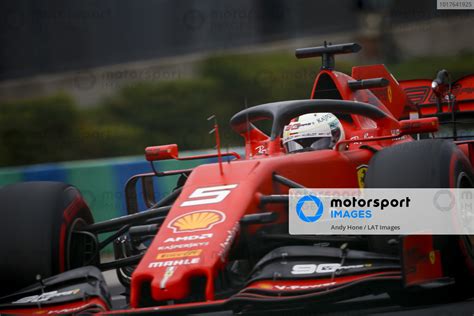 Sebastian Vettel Ferrari Sf90 Hungarian Gp Motorsport Images