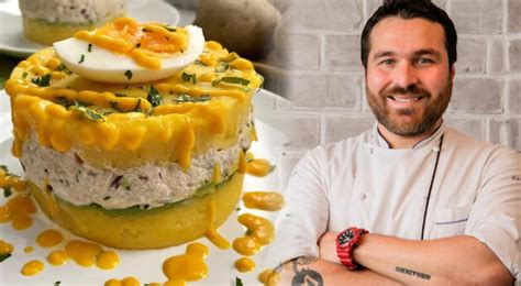 Causa limeña el ingrediente secreto que usa Giacomo Bocchio que supera