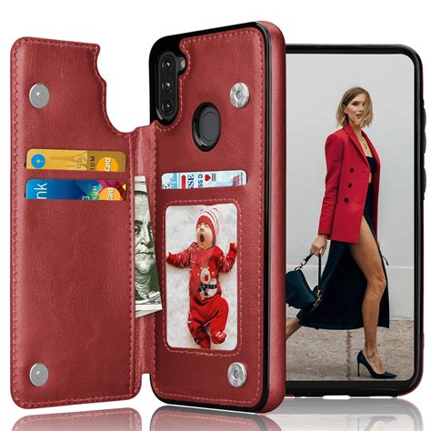 Tiflook Samung Galaxy A11 Wallet Case Minimalist Pu Leather Id Cash