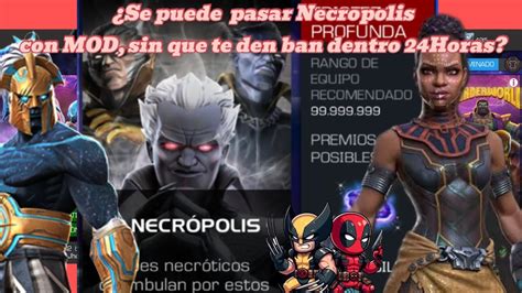 Como Pasar Necr Polis Sin Ser Baneado En Horas Con Mod Mcoc