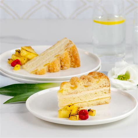 Pineapple Brown Sugar Cake La Rocca Creative Kitchen Saudi Arabia