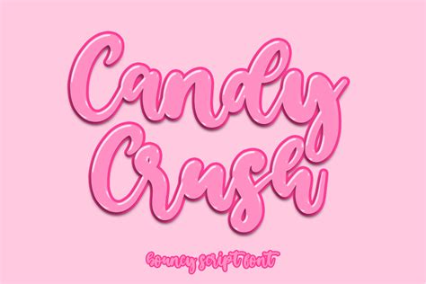 Candy Crush Font By Fikryal Studio · Creative Fabrica