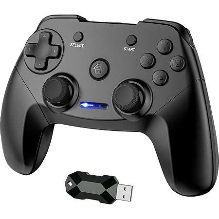 EasySMX PS3 Controller 2 4G Wireless Gamepad Einstellbare LED Und