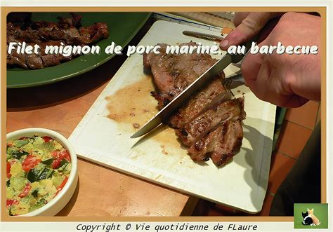 Recette de Filet mignon de porc mariné au barbecue