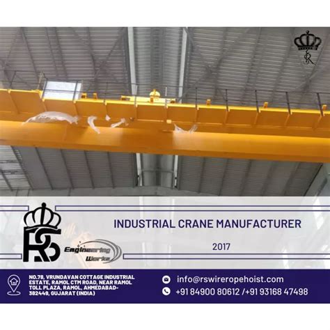 Industrial Overhead Crane Ahmedabad R S Engineering Works