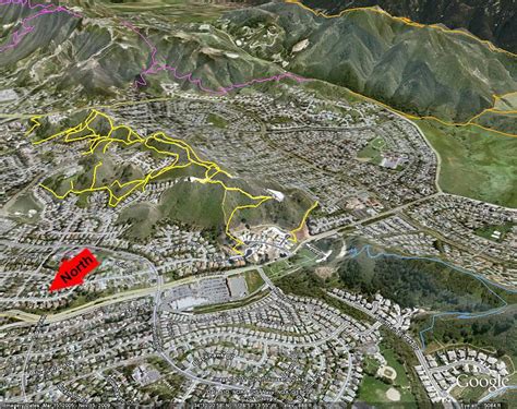 Newbury Park Trail Map and Descriptions