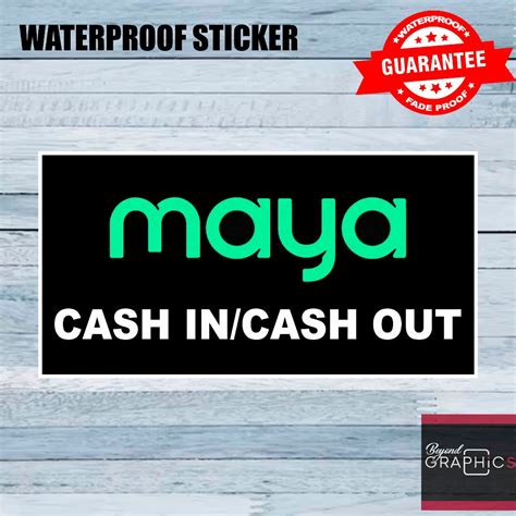 Gcash Accepted Here Sign Sticker Pvc Waterproof X Inches