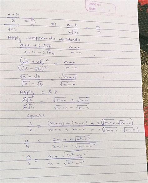 141 Anu U2 Are Two Geometric Mean Between A And B Then Prove That G G2