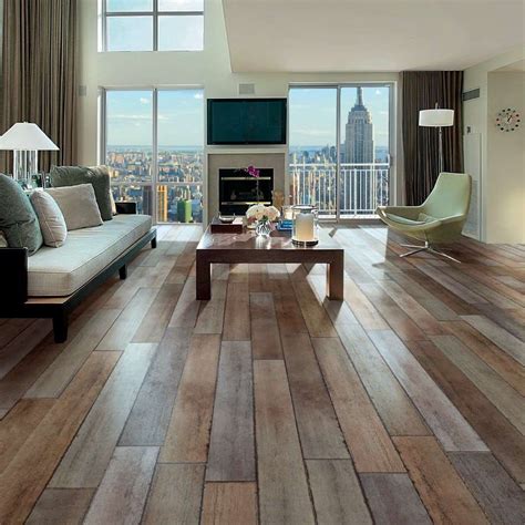 Wood Tile Interior Design Trend Elegant Living Room Decor Living