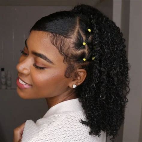 Easy Rubber Band Hairstyles On Natural Hair Worth Trying Natural Hair