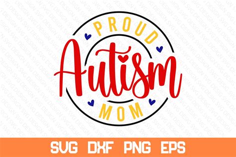 Proud Autism Mom Svg Graphic By Nazrulislam405510 · Creative Fabrica