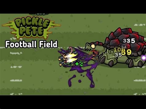 Pickle Pete Survivor Gameplay Walkthrough Football Field Part 8