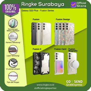 Promo Ringke Samsung Galaxy S23 Plus Fusion Tahan Banting Military