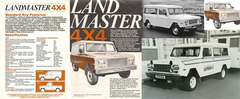 About Us Land Master 4×4 The Ultimate In Luxury 4×4 Utility And