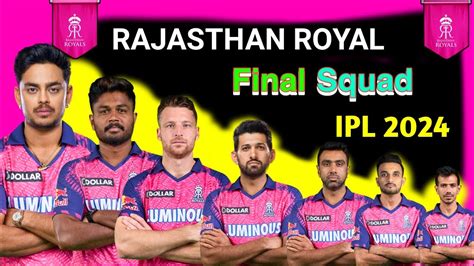 Rajasthan Royals New Squad Rr Release Retain Players Rr New