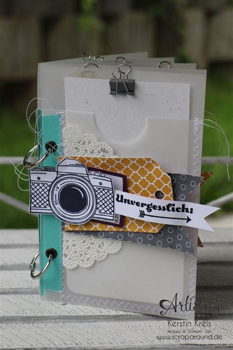 Minialbum Mit Zubeh Rset Schnelle Berraschung Stampin Up Artisan