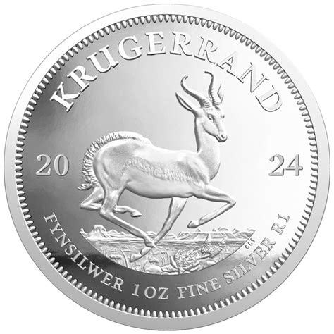 1 Unze Silber Krügerrand 2024 PP Auflage 5 000 Polierte Platte