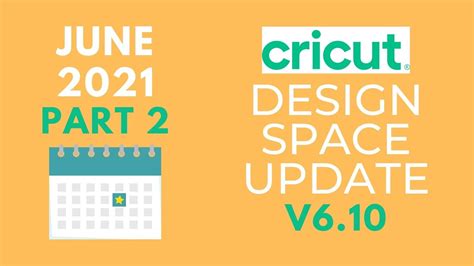 Part 2 New Features In Cricut Design Space Update June 2021 YouTube