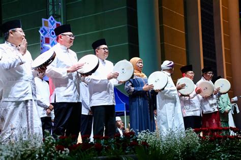 Pj Gubernur Adhy Karyono Buka Gebyar Sholawat Dan Launching Ramadhan