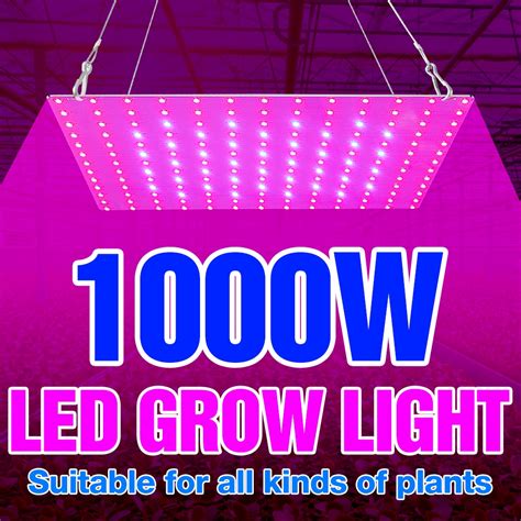 LED Grow Light Full Espectro Planta Lâmpada Painel UV Phyto Para Estufa