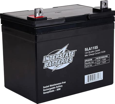 Interstate Batteries Bater A De V Ah Sla Sellada De Plomo