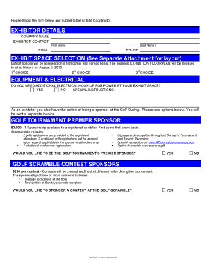 Fillable Online EXHIBITOR INFORMATION PACKET Atimetalscom Fax Email