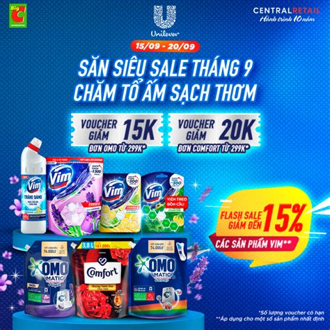 CHÌM ĐẮM VỚI DEAL HOT UNILEVER DUY NHẤT NGÀY THÊM MÃ GIẢM GIÁ