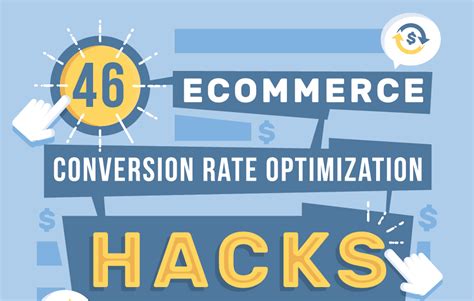 Ecommerce Conversion Rate Optimization Hacks Infographic