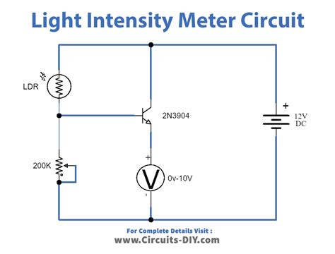 Light Intensity Meter Using Ldr