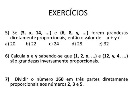 Grandezas Diretamente E Inversamente Proporcionais Exemplos Novo Exemplo