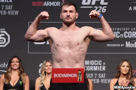 Stipe Miocic Ufc 226 Official Weigh Ins Mma Junkie