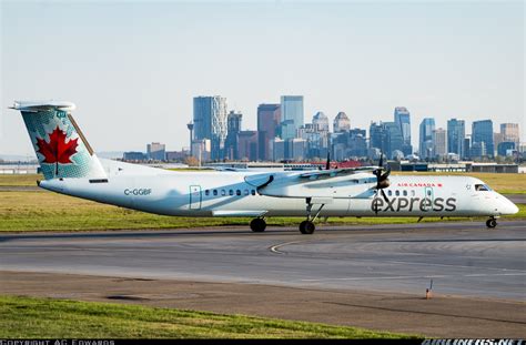 Bombardier Dhc 8 402 Q400 Air Canada Express Jazz Air Aviation