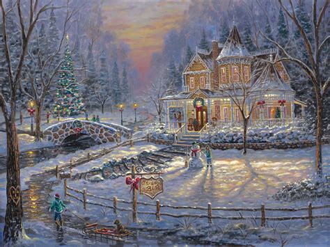 Christmas Homecoming By Robert Finale Cv Art And Frame