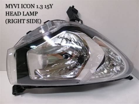 Perodua Myvi Icon Head Lamp Left Right Side Shopee Malaysia