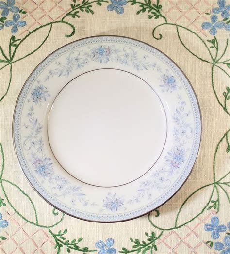 Noritake Blue Hill Pattern Bread Butter Plate Set Of 2 Etsy