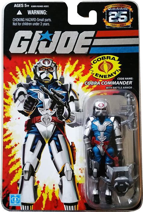 Gi Joe 25th Anniversary Cobra Commander Battle Armor