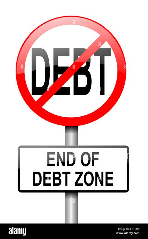 No Debt Sign