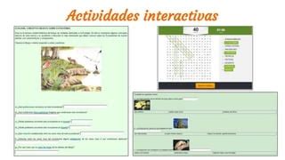 Unidad Did Ctica Los Ecosistemas Ppt