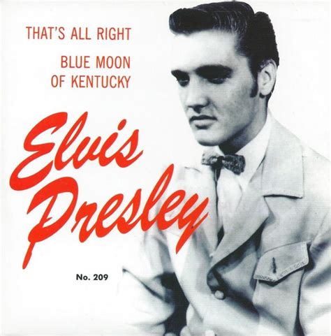 Elvis Presley That S All Right Cd Discogs