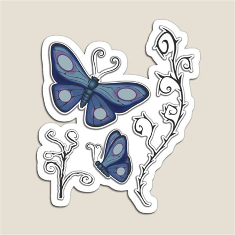 Corpse Bride Butterfly Tattoo