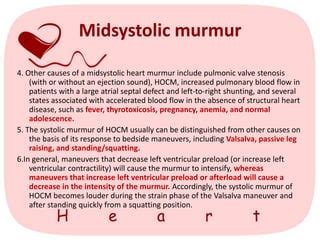 heart murmur (heart extra sounds) | PPT