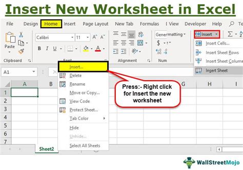 How To Add Worksheet In Excel