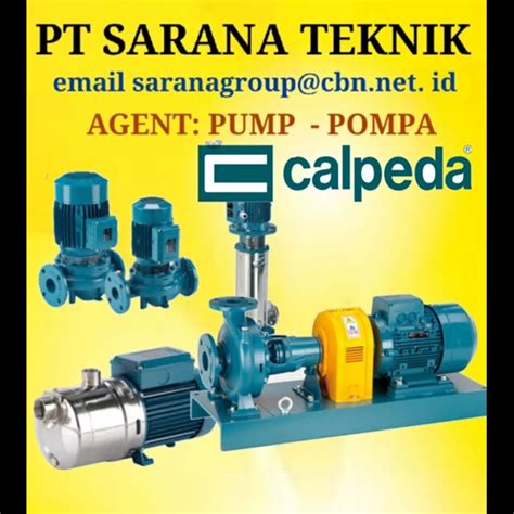 Jual PT SARANA TEKNIK PUMP SELL CALPEDA PUMP POMPA Jakarta Sarana