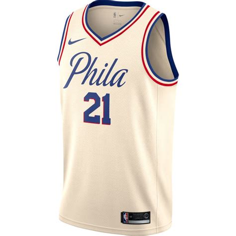 Joel Embiid Philadelphia 76ers City Edition Swingman Jersey 912140 120